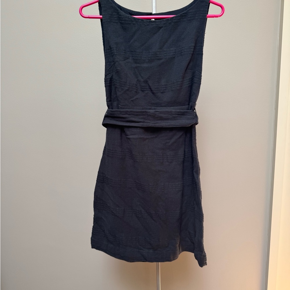 Elegant Black Sleeveless Mini Dress